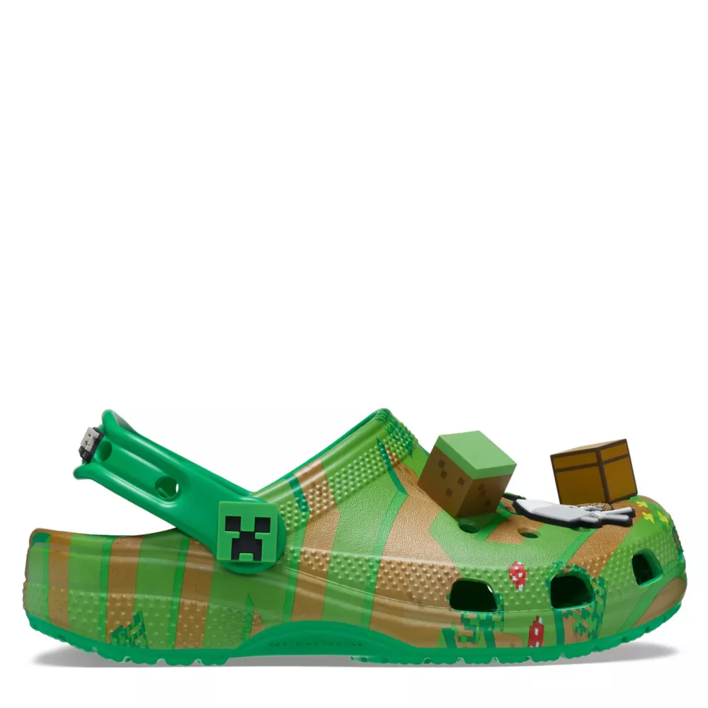 CROCS  BOYS LITTLE-BIG KID MINECRAFT CLASSIC CLOG