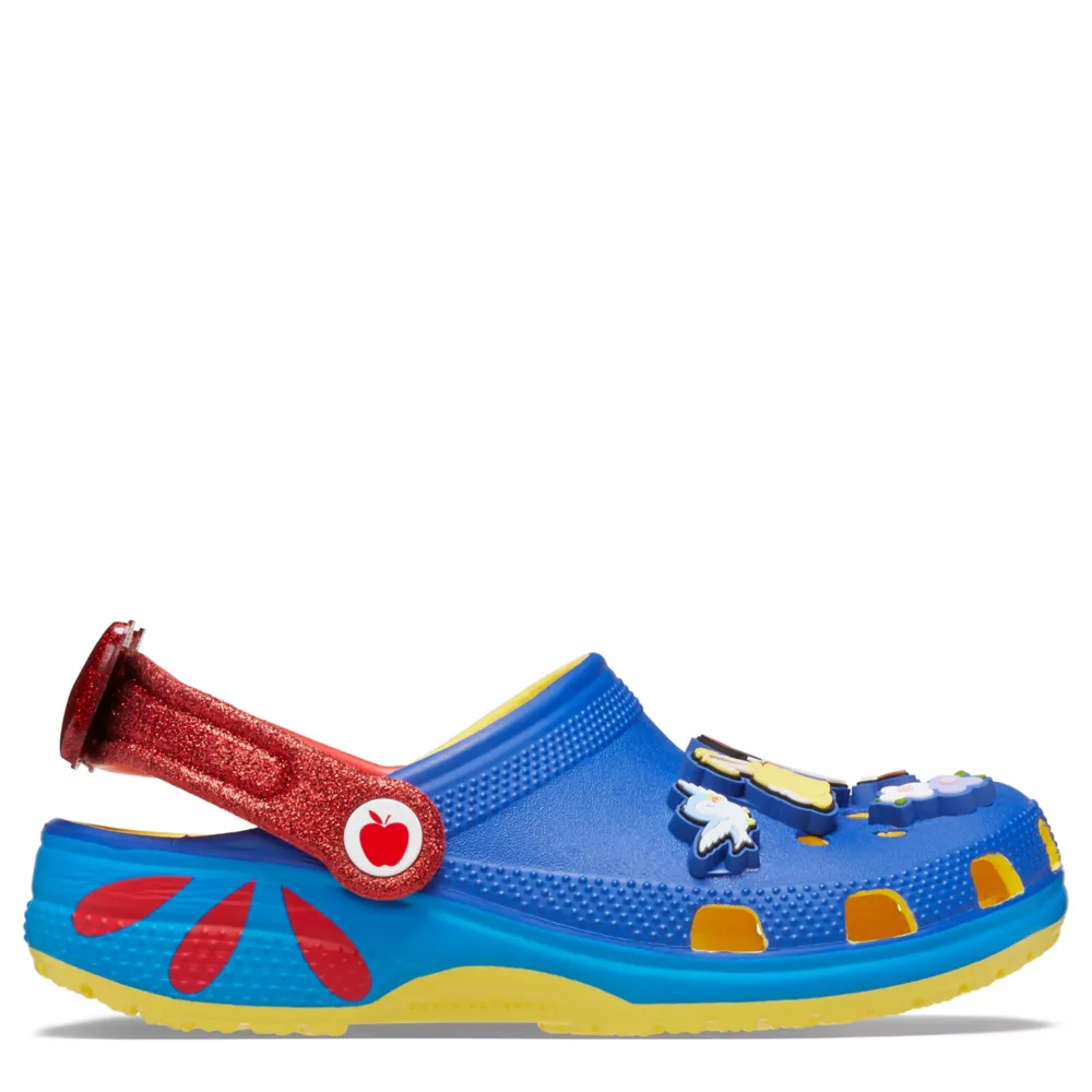 CROCS  GIRLS LITTLE-BIG KID SNOW WHITE CLASSIC CLOG