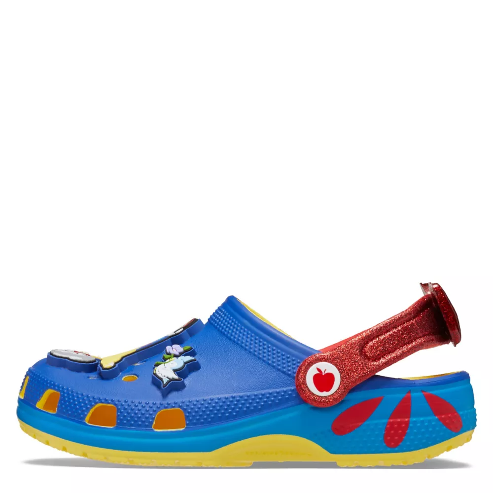 CROCS  GIRLS LITTLE-BIG KID SNOW WHITE CLASSIC CLOG