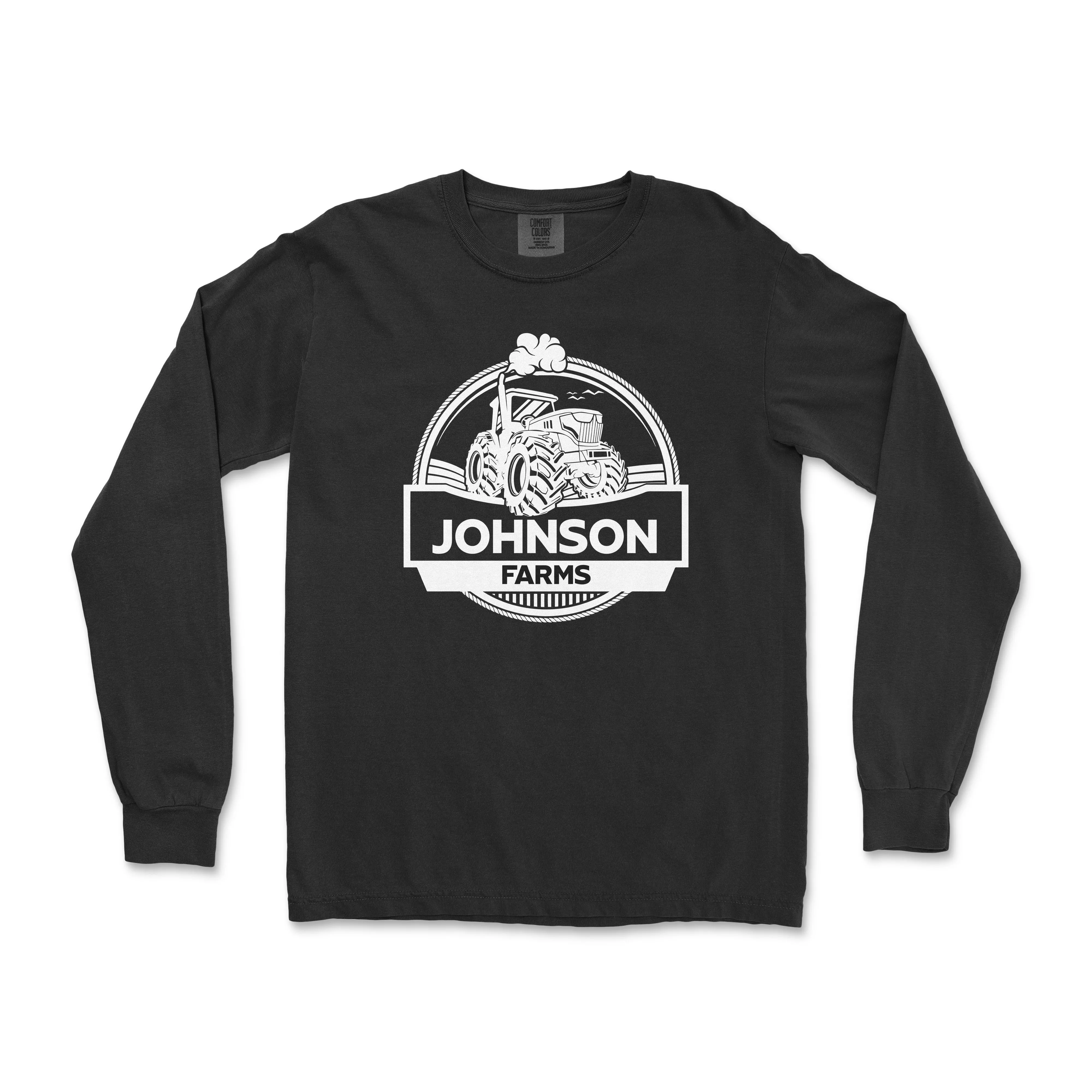 CUSTOM FARM TRACTOR LONG SLEEVE SHIRT F2