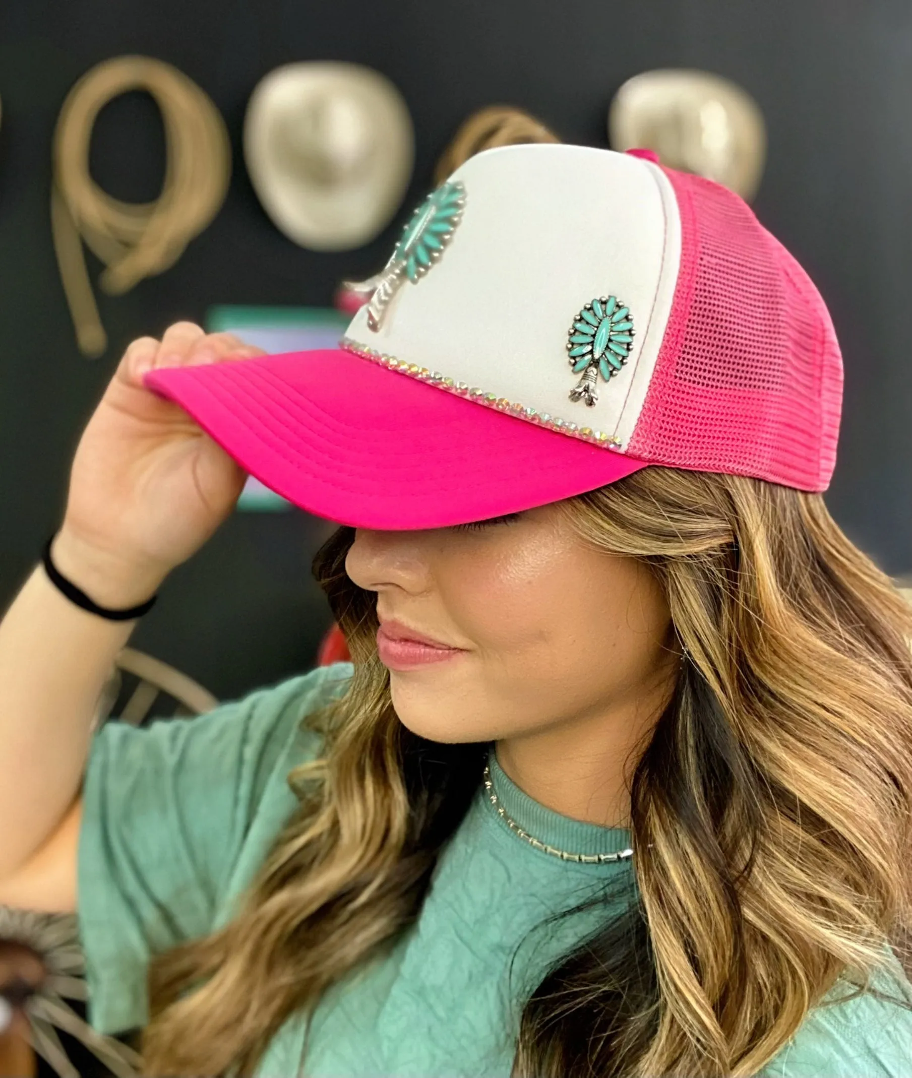 Customized Trucker Girl Cap - PT1