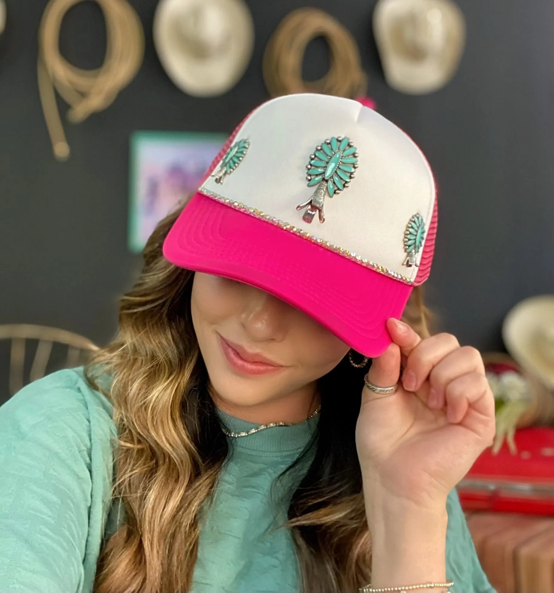 Customized Trucker Girl Cap - PT1