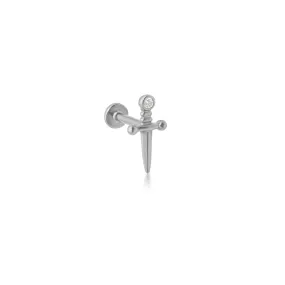 Dagger Stud Earring