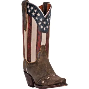 Dan Post Liberty Flag Women's Boot -> Red, White & Blue Women's Western Boot by Dan Post