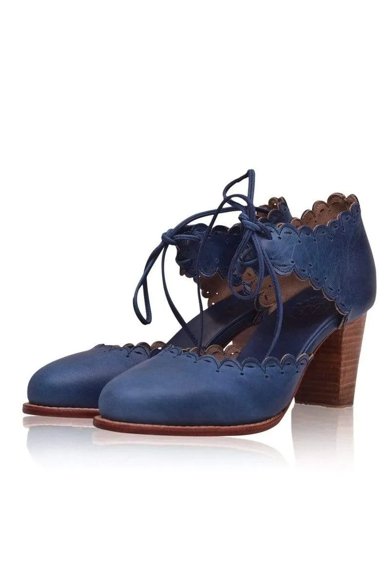 Nordic Blue Dance Queen Heels