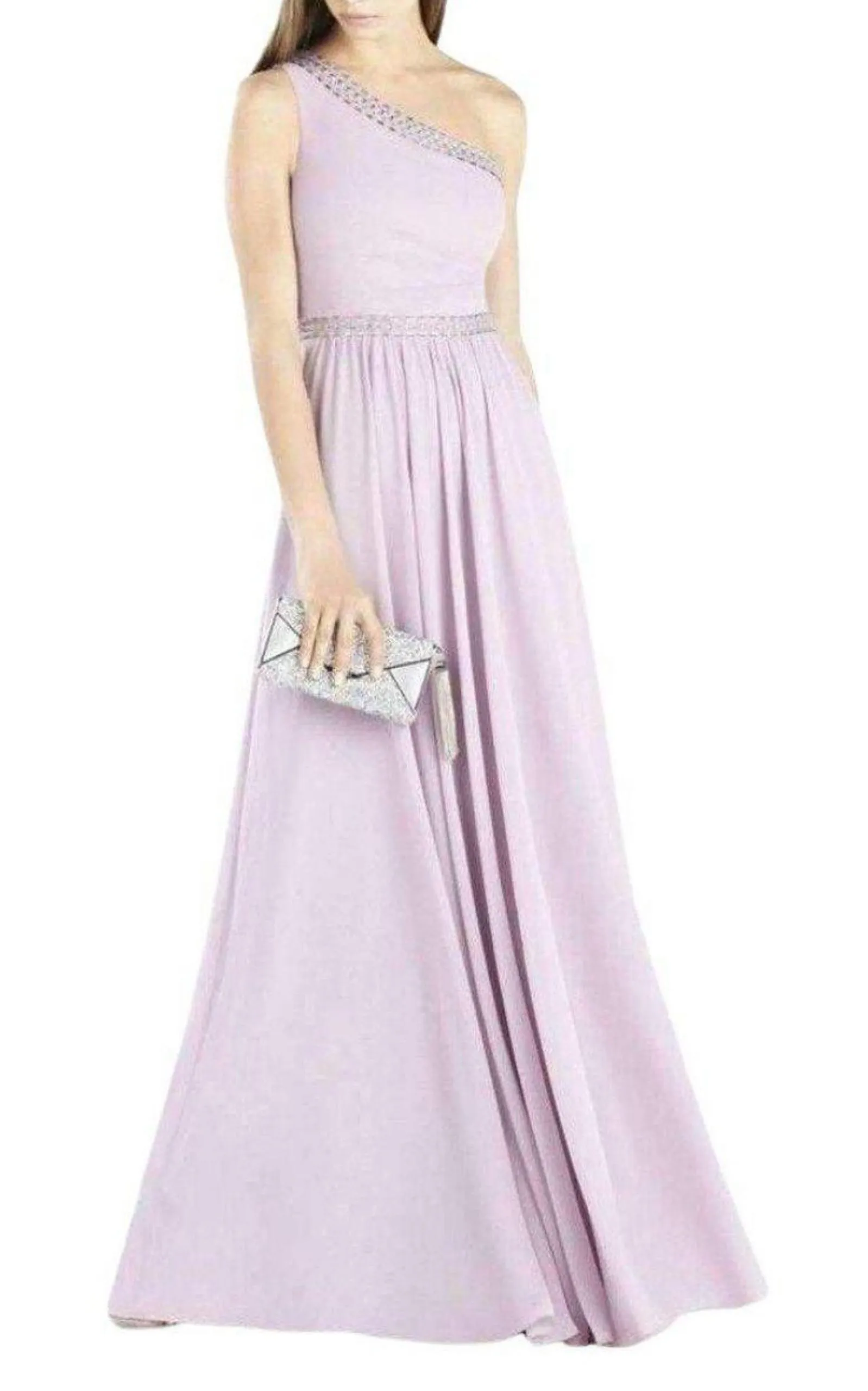 Daniele One Shoulder Embellished Gown