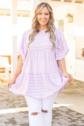 Day Top in Lavender Color