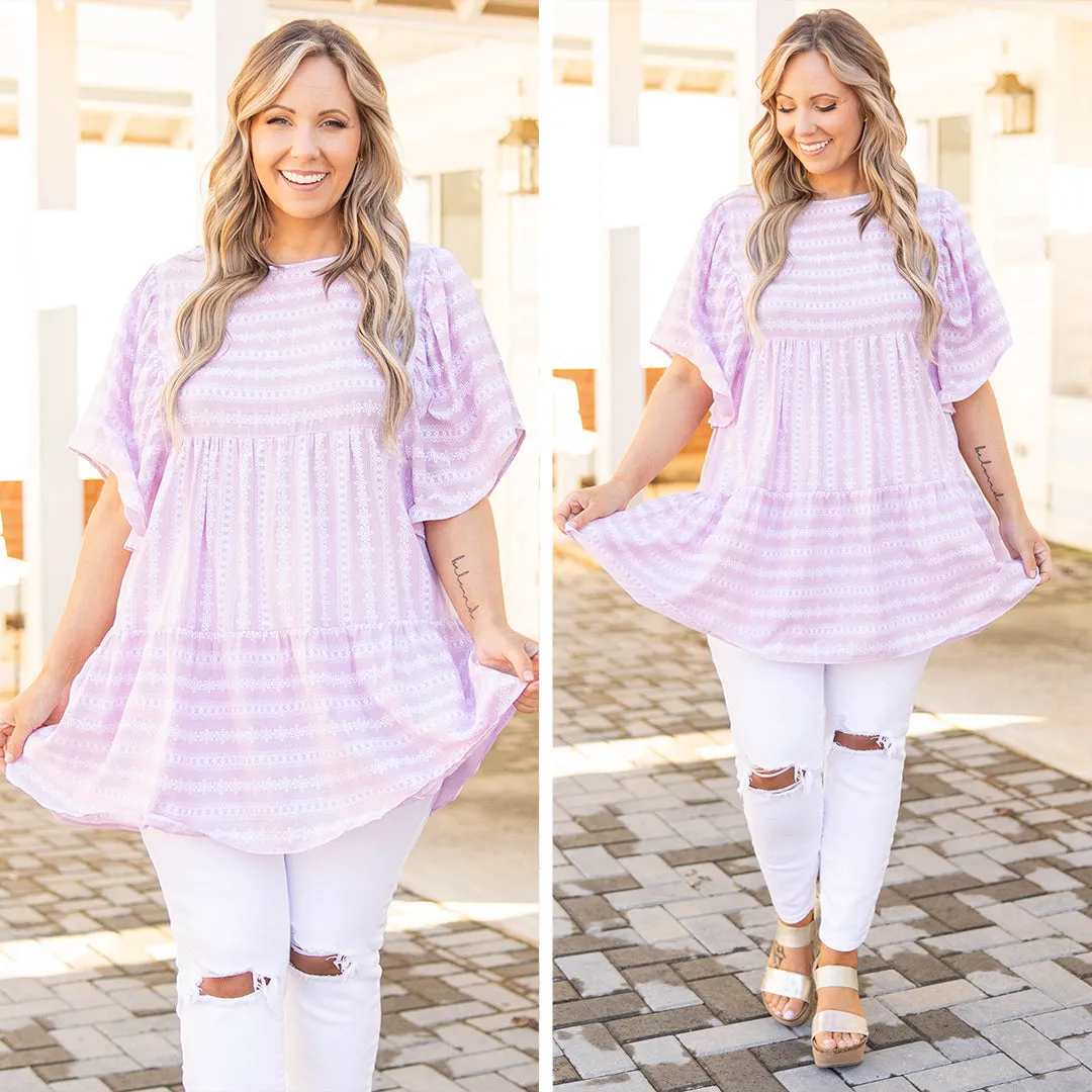 Day Top in Lavender Color