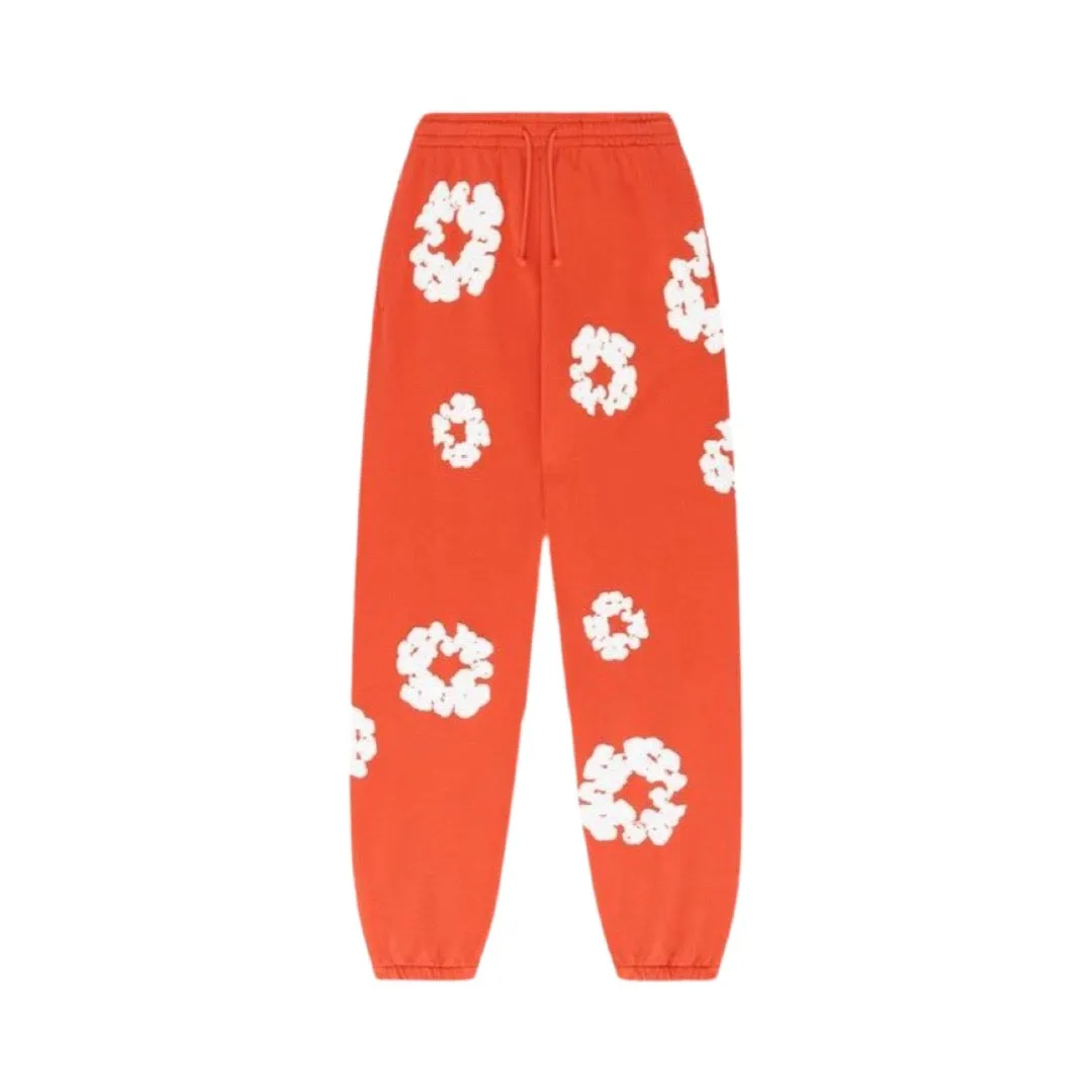 Denim Tears Cotton Wreath Orange Joggers