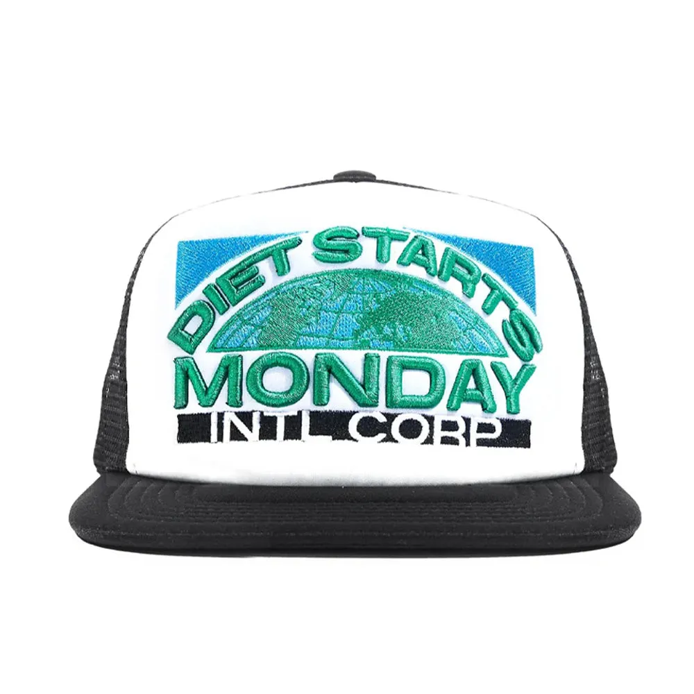 Diet Begins on Monday Corporation Adjustable Trucker Hat with Snapback