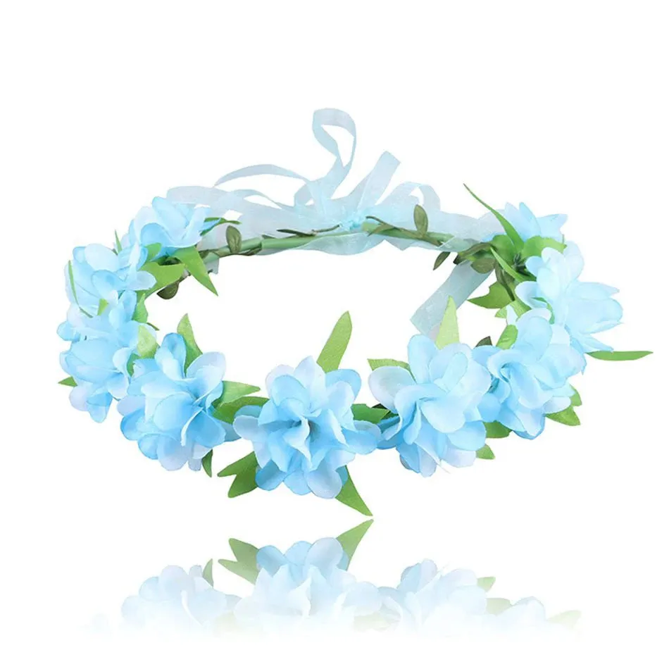 Disney Moana Garland Wreath Women/Girl Hair Accessories Floral Hoop Flower Crown