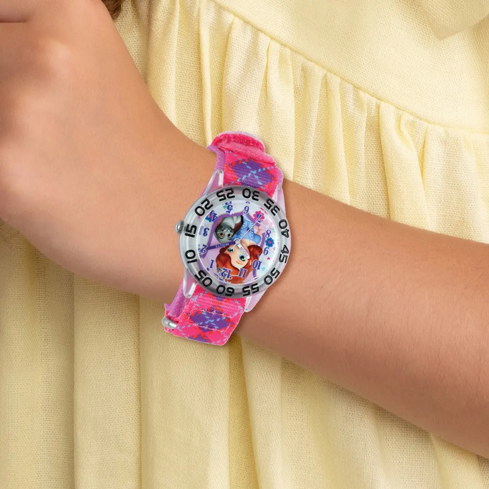 Disney Princess Sofia Pink Time Teacher Watch