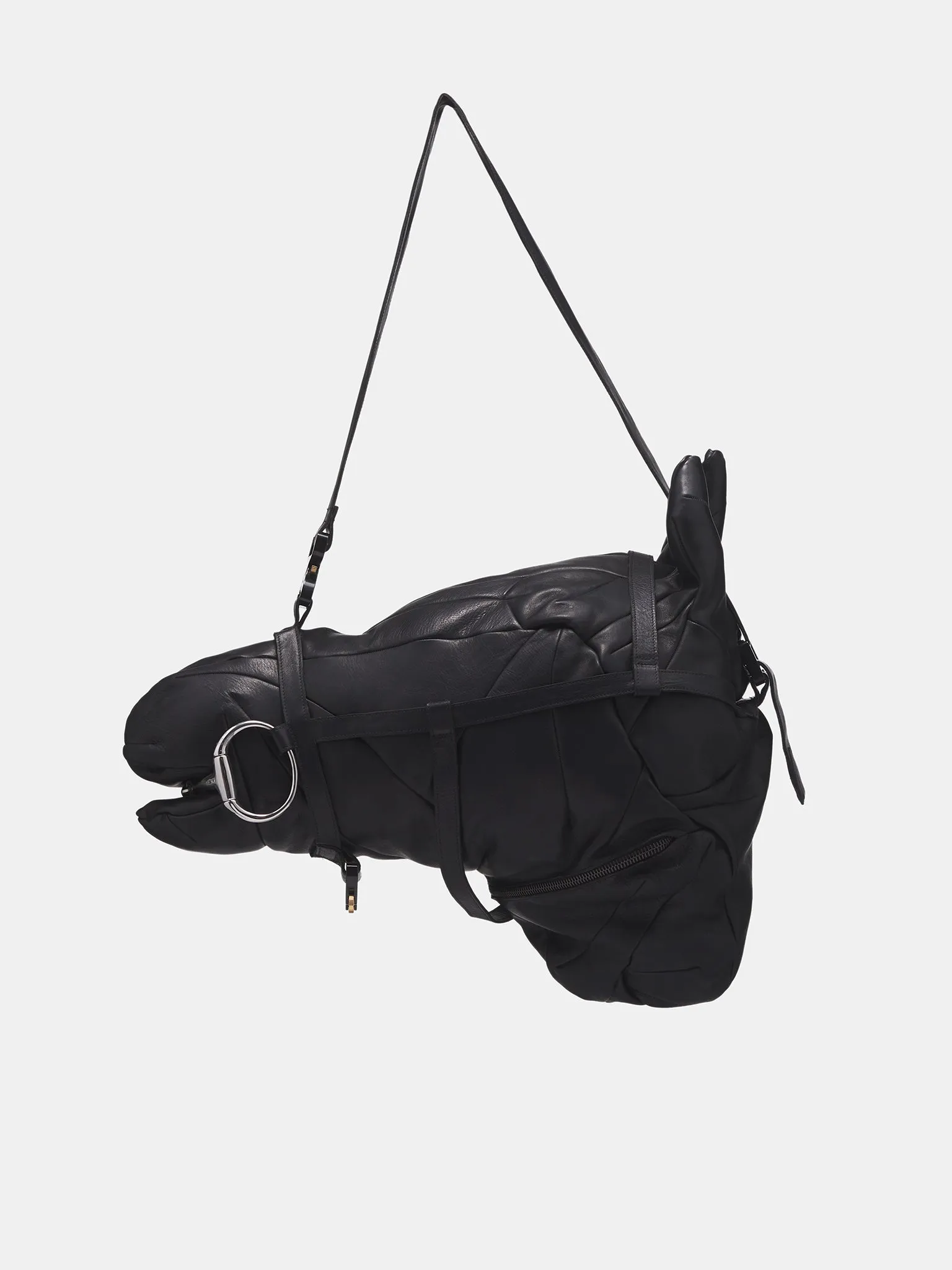 Distortion Horse Head Bag (DISTORTION-HORSE-HEAD-BLACK)