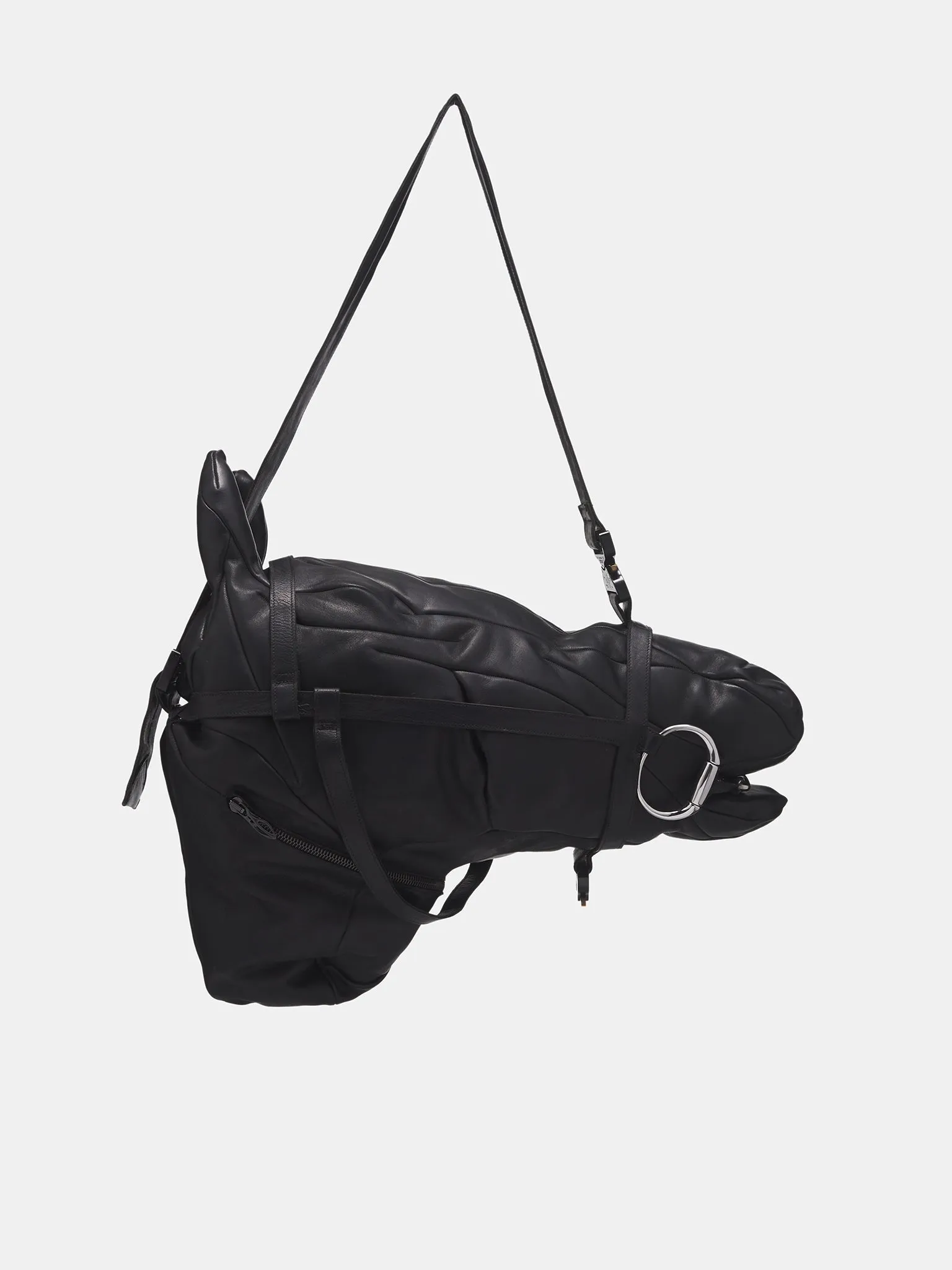 Distortion Horse Head Bag (DISTORTION-HORSE-HEAD-BLACK)