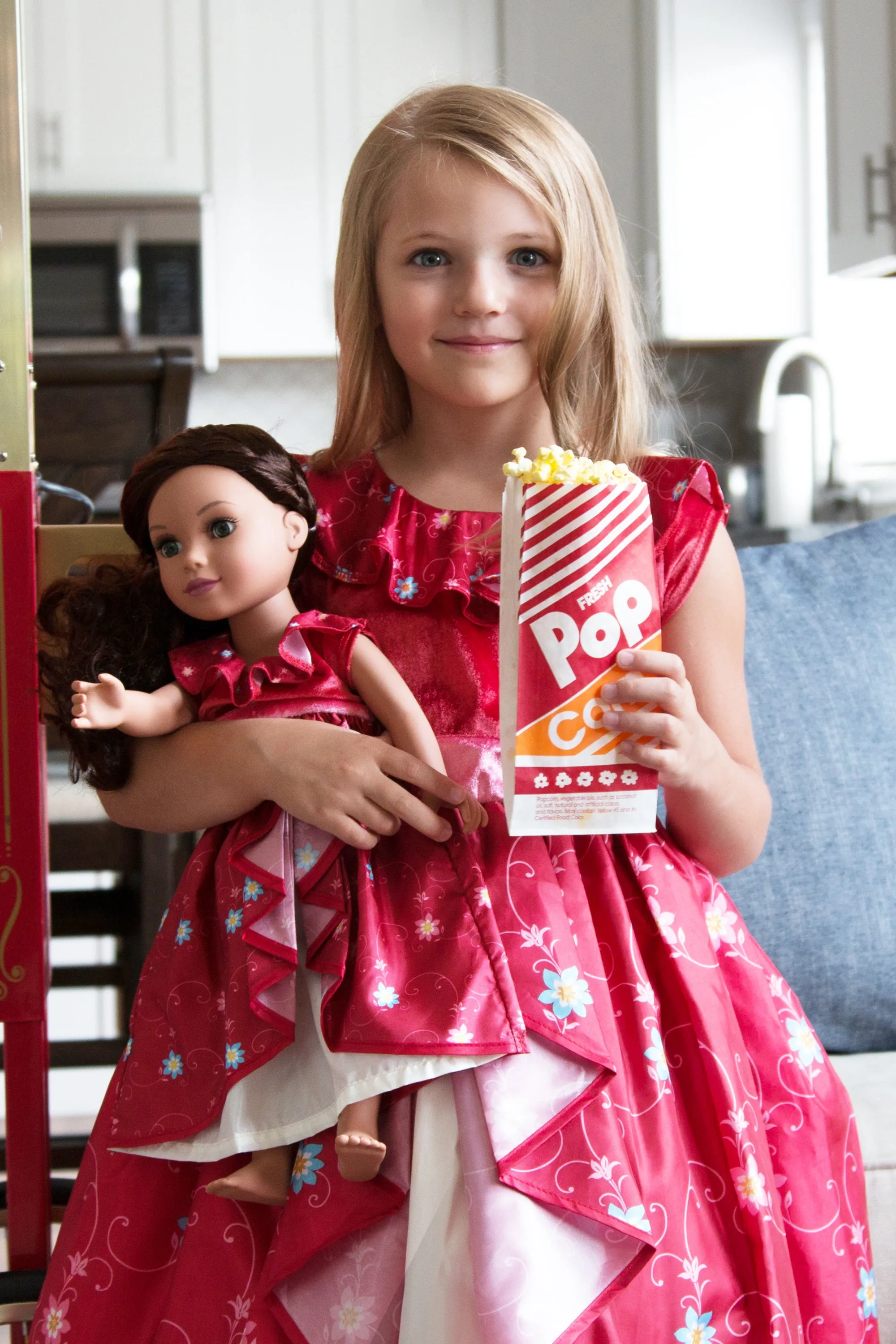 Ruby Princess Doll Dress