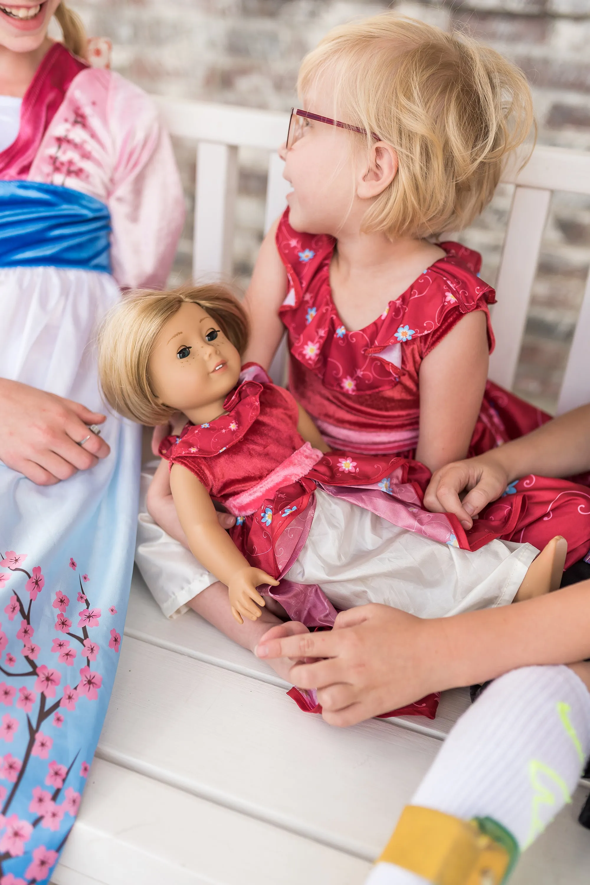 Ruby Princess Doll Dress