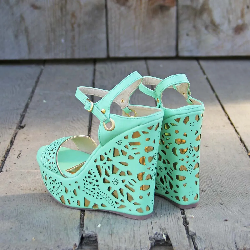 Mint Dream Catcher Wedges