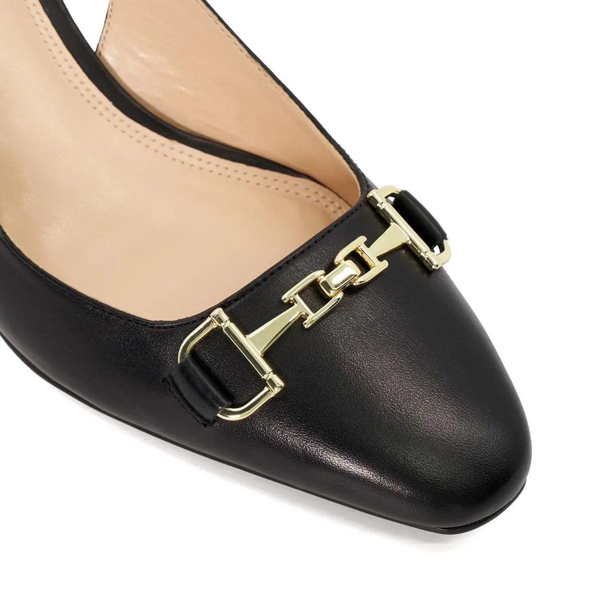 Dune Detailed Court Shoes Black