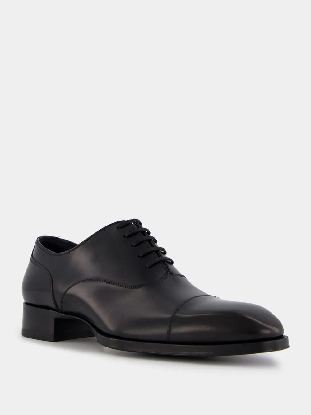 Elkan Leather Lace-Up Shoes