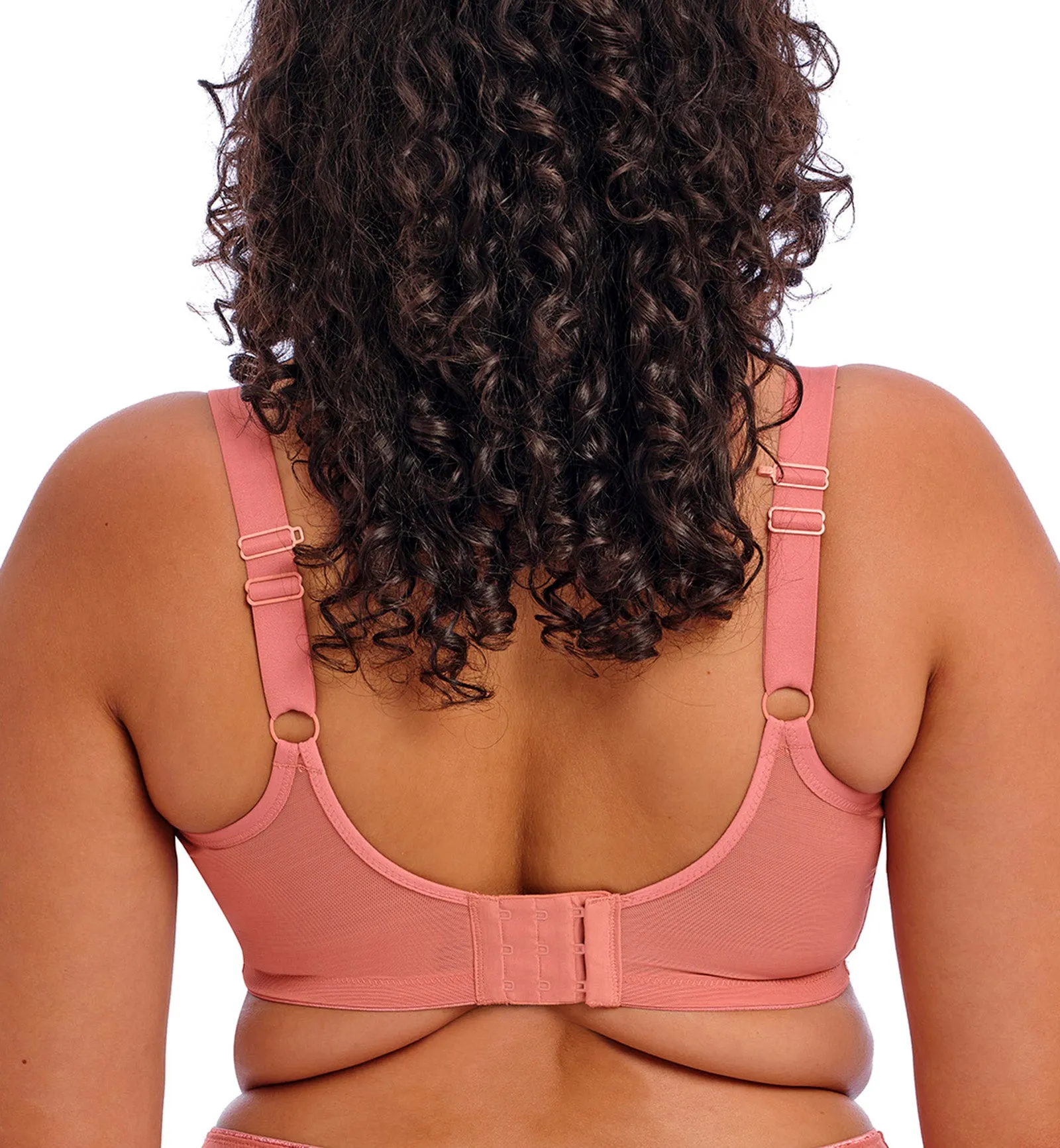 Elomi Matilda Banded Plunge Underwire Bra - Rose Leo