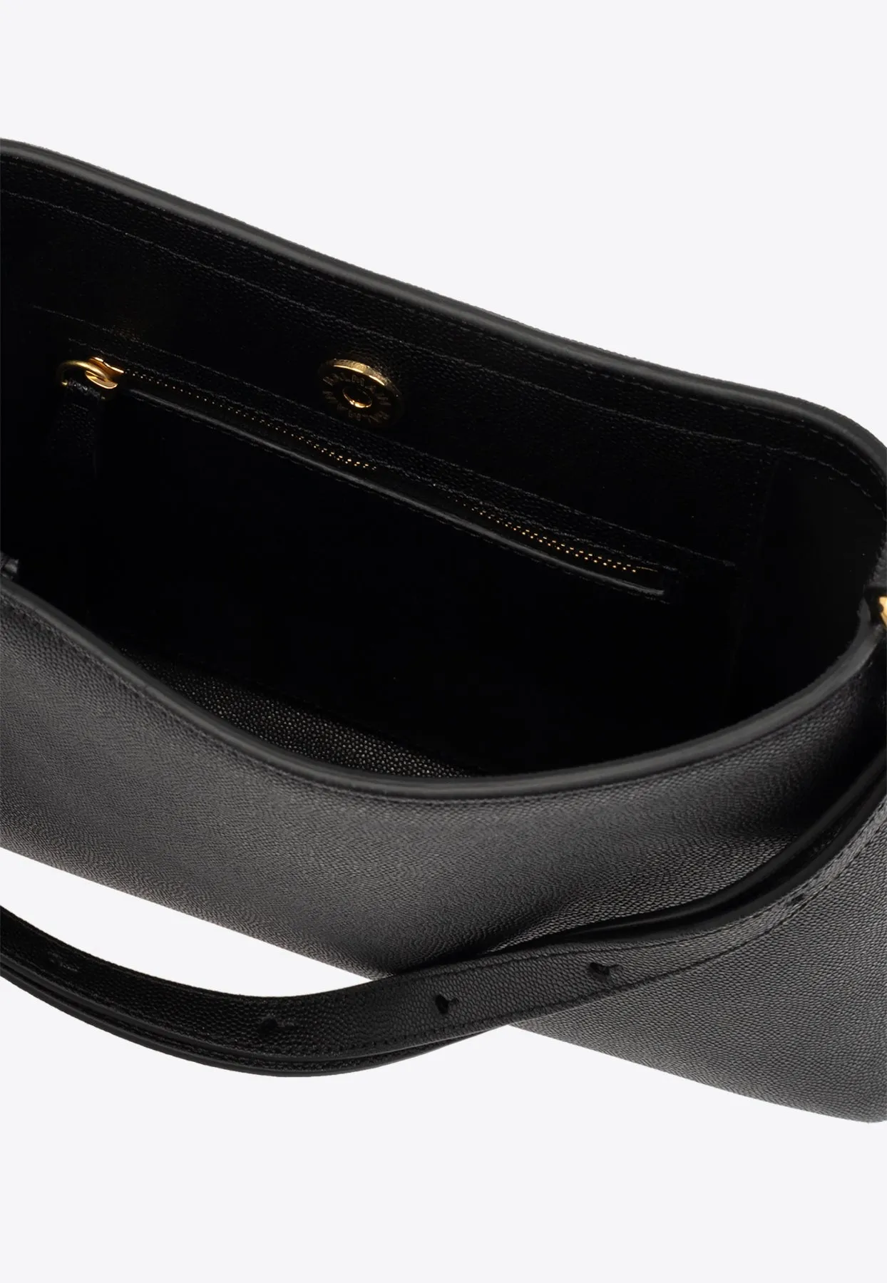 Emblème Leather Shoulder Bag