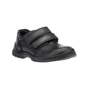 Engineer School Shoes for Boys in Black