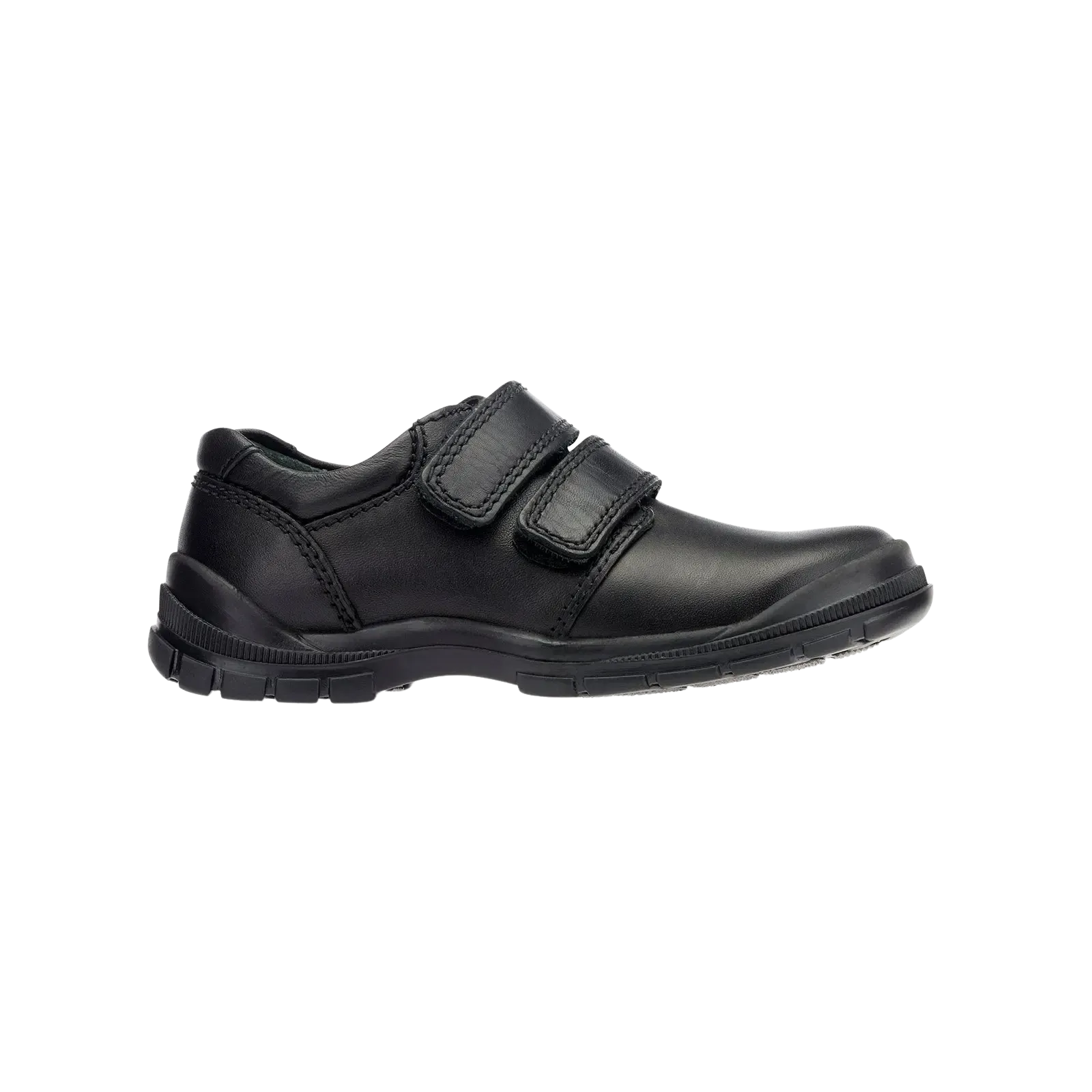 Engineer School Shoes for Boys in Black