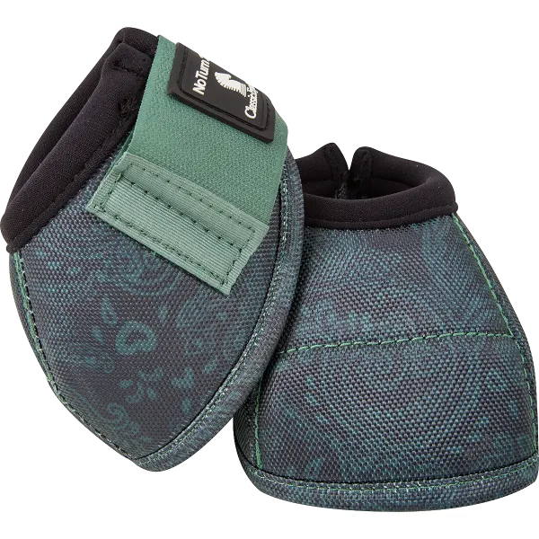 Equine Bell Boot - Spruce Paisley.