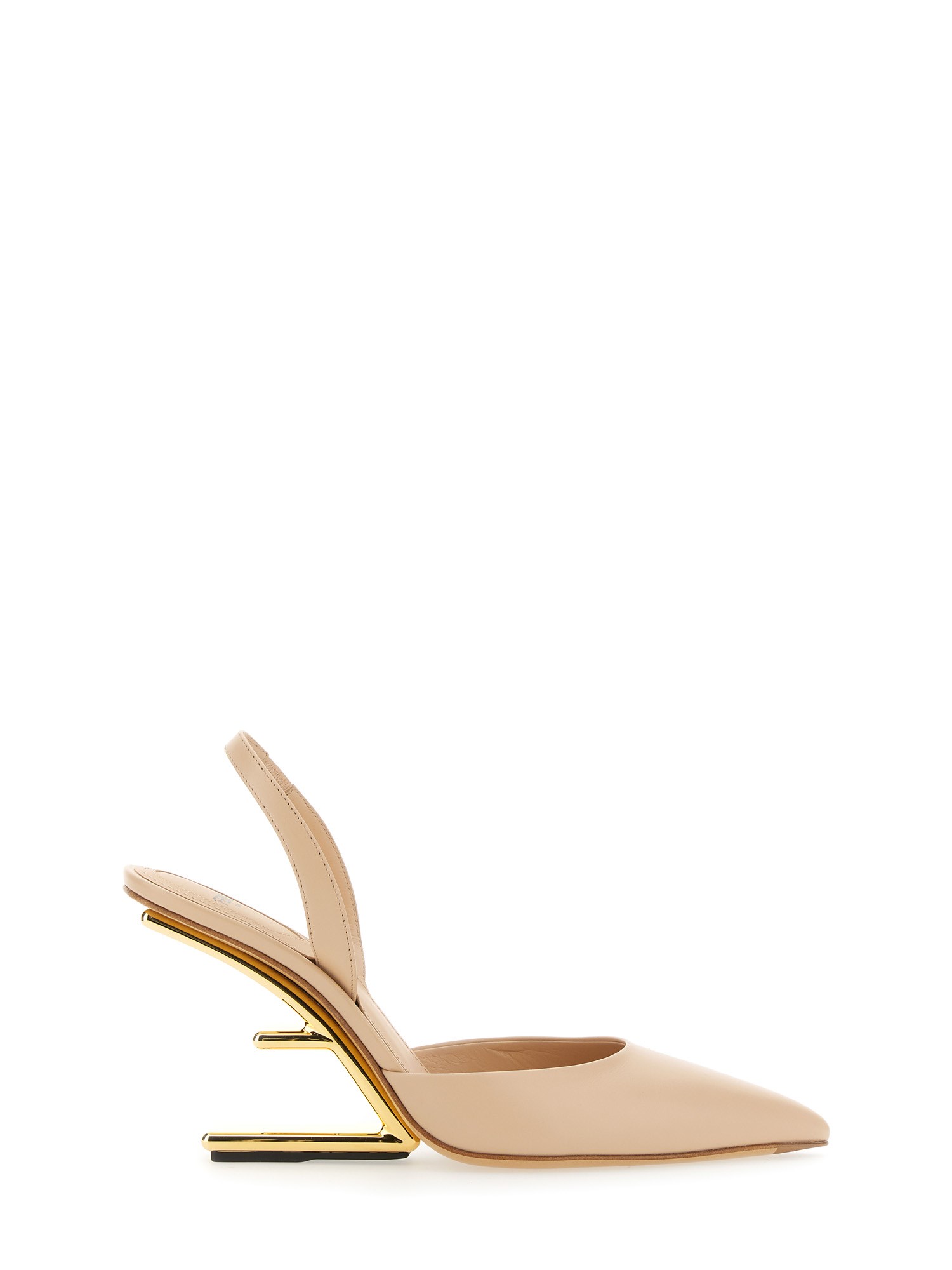 FENDI First Slingback Sandal with Heel