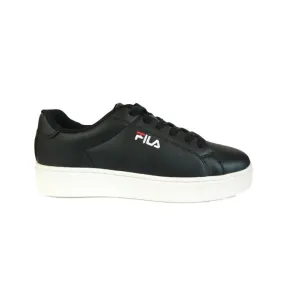 Unisex FILA Upstage Low Lace-Up Sneakers in Black