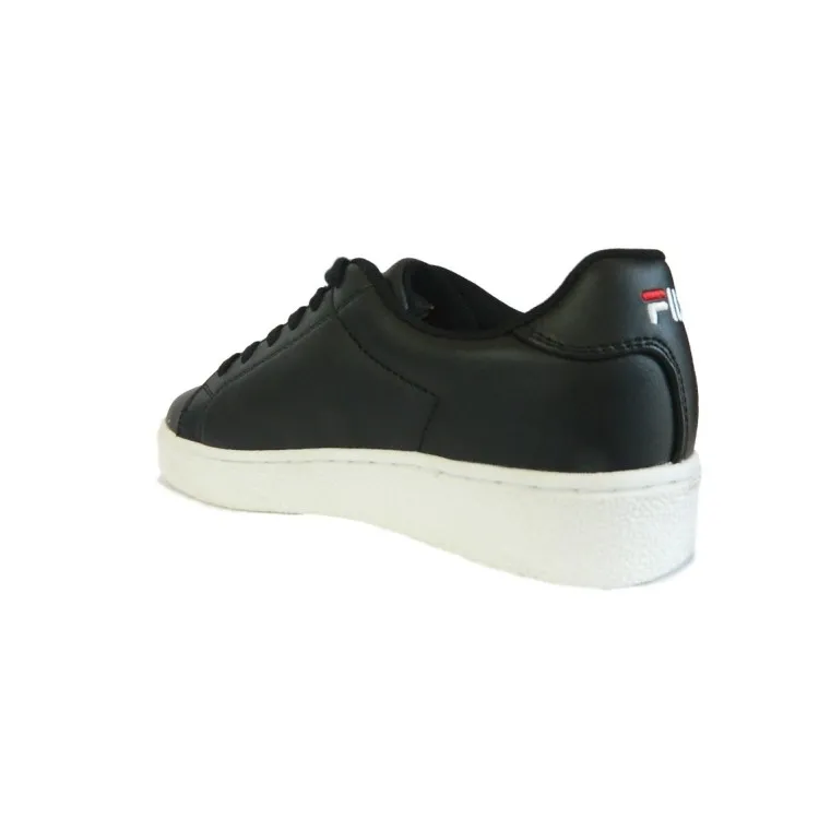 Unisex FILA Upstage Low Lace-Up Sneakers in Black