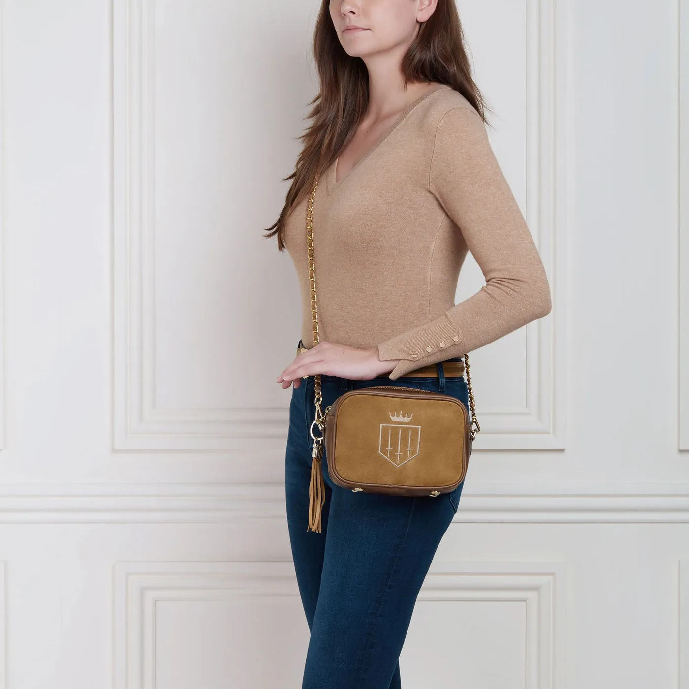 Finsbury Tan Cross Body Bag