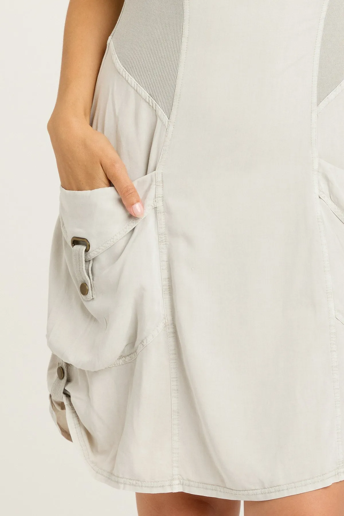 Five-Pocket Twill Dress