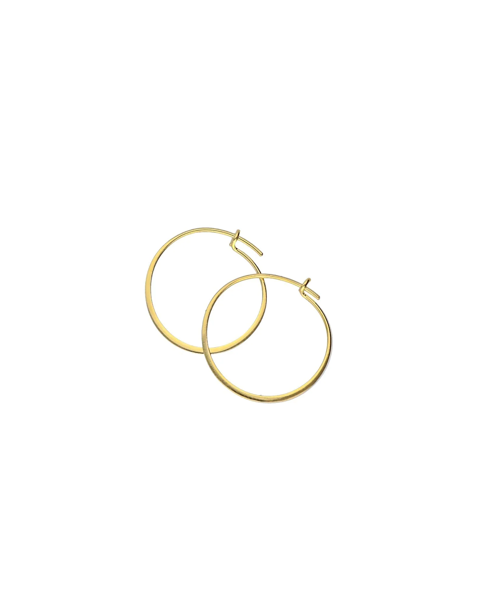     Flat Hoops I 20mm    --    