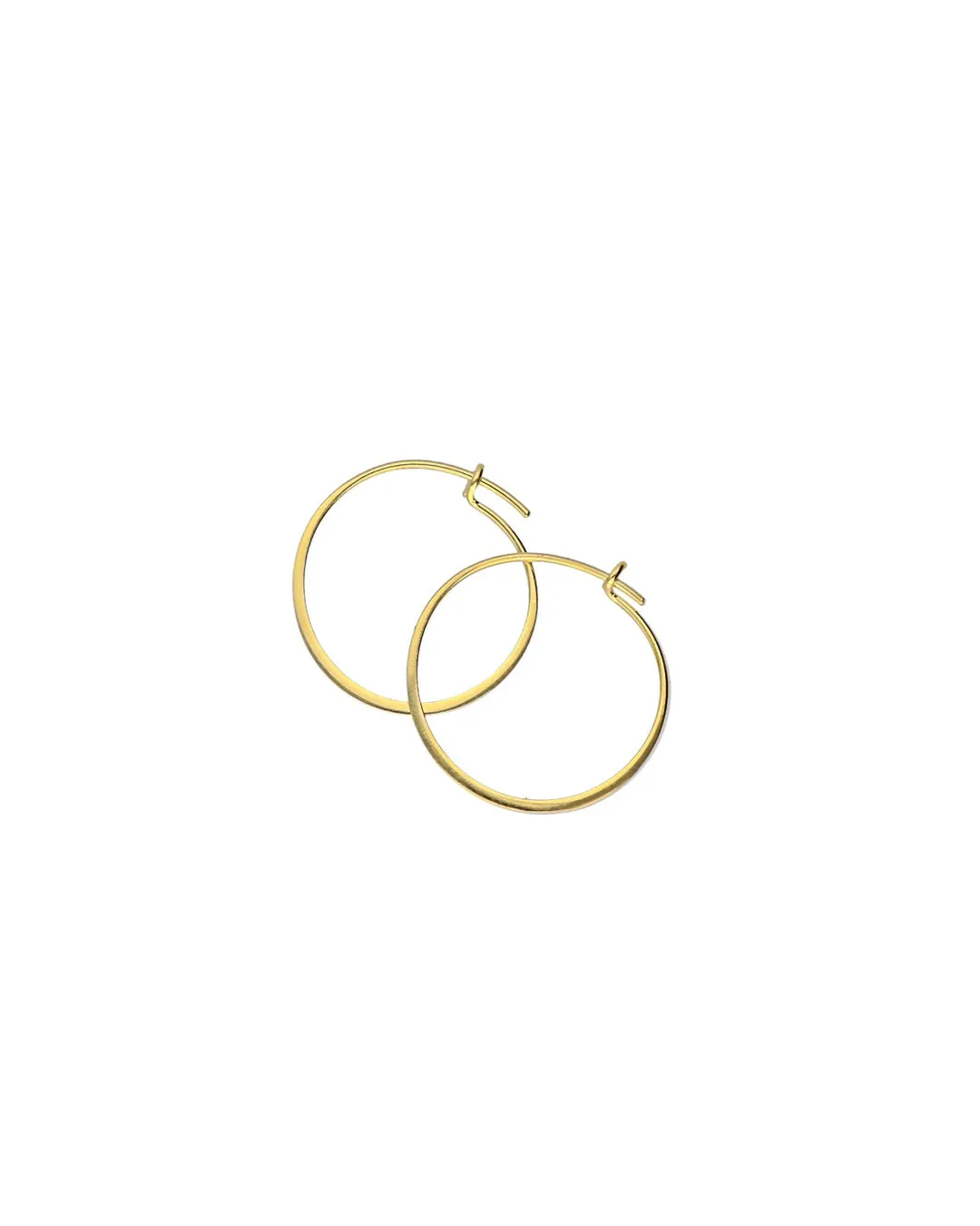     Flat Hoops I 20mm    --    