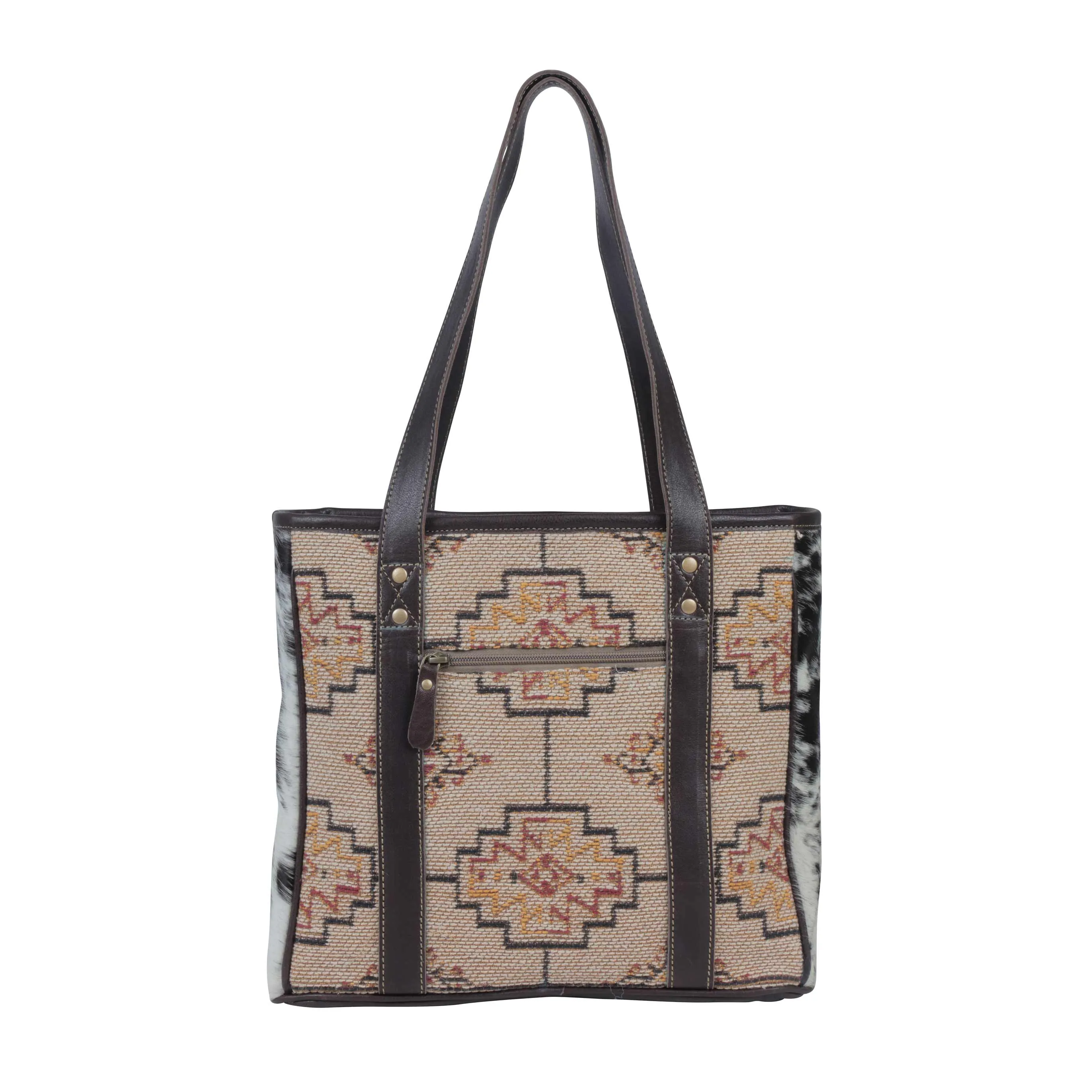 Fleur  Hand-Tooled Bag