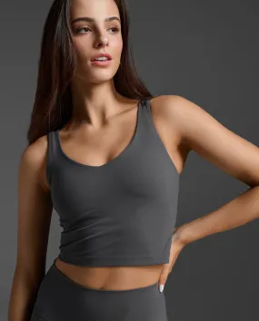 Fluid Longline Bra