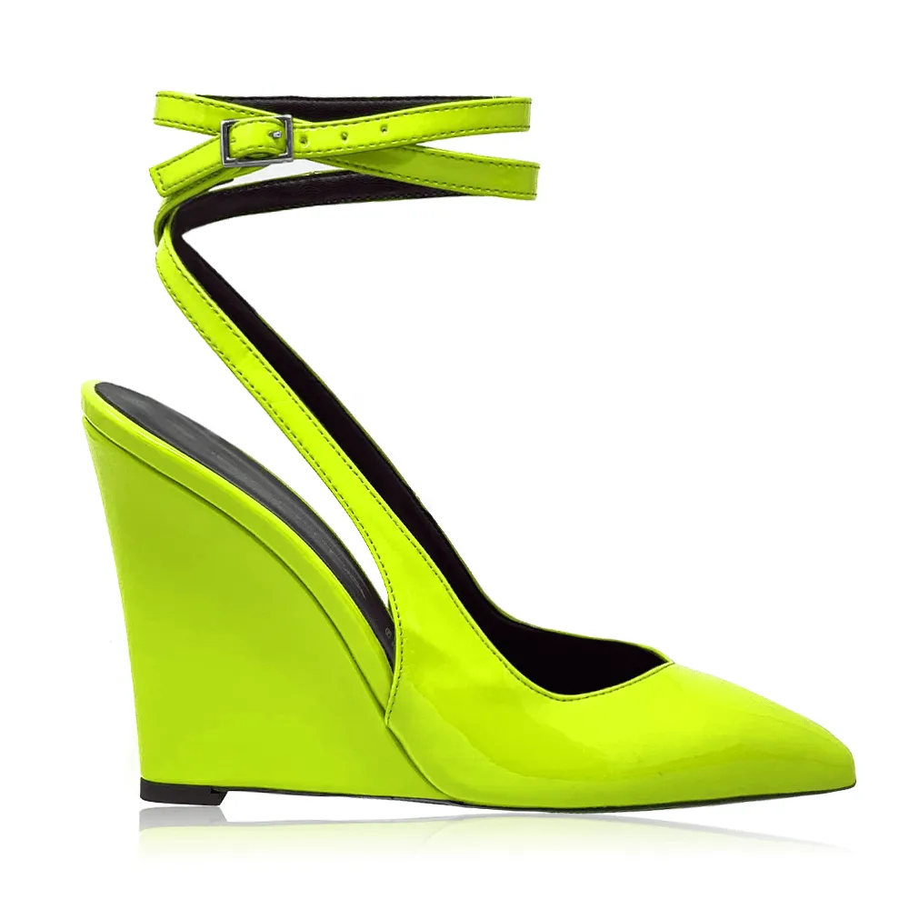 Fluorescent yellow Vernice Oxana