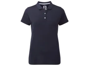 Performance Stretch Pique Ladies Polo - Navy