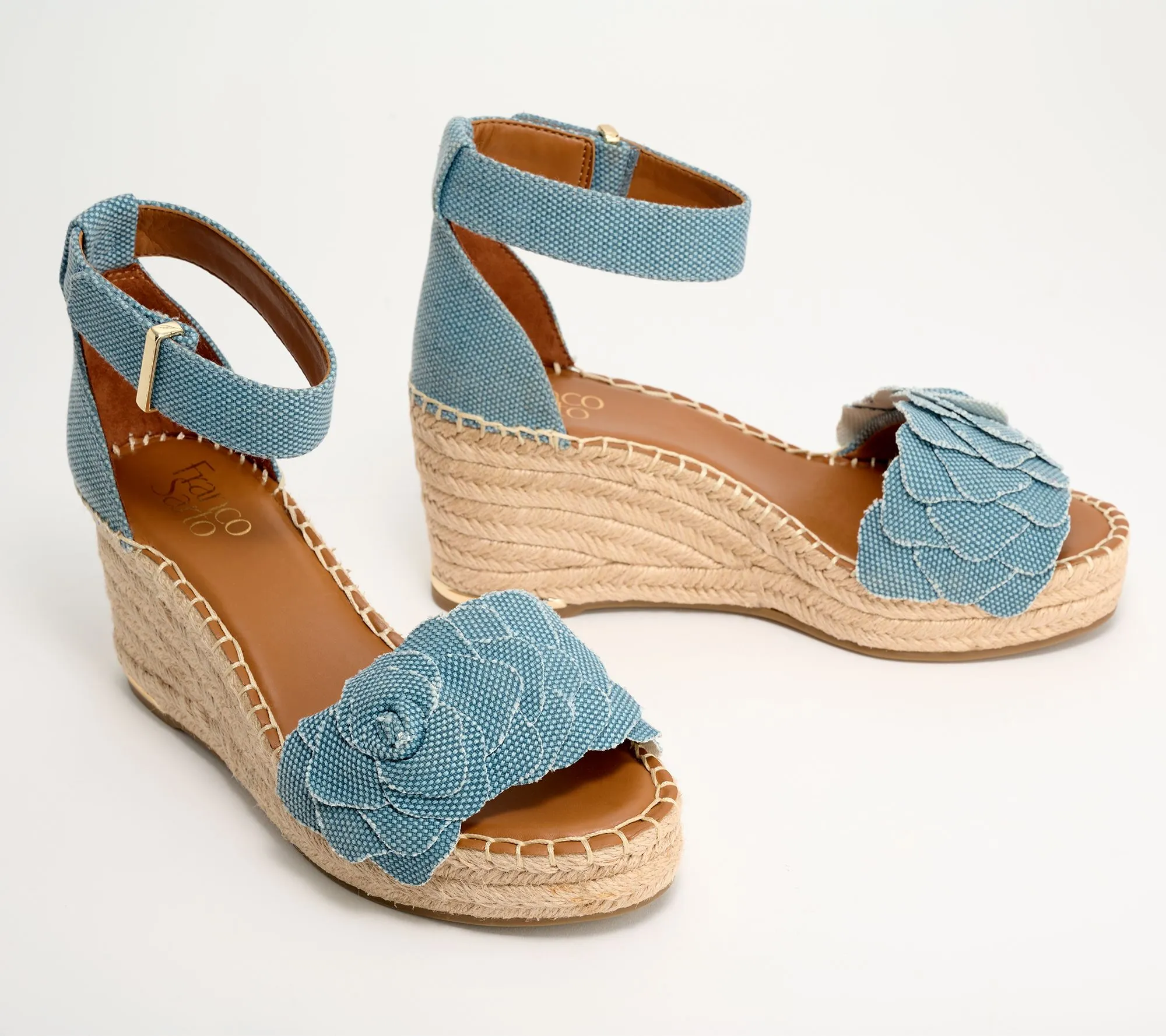 Floral Wedges - Clemen 6 by Franco Sarto