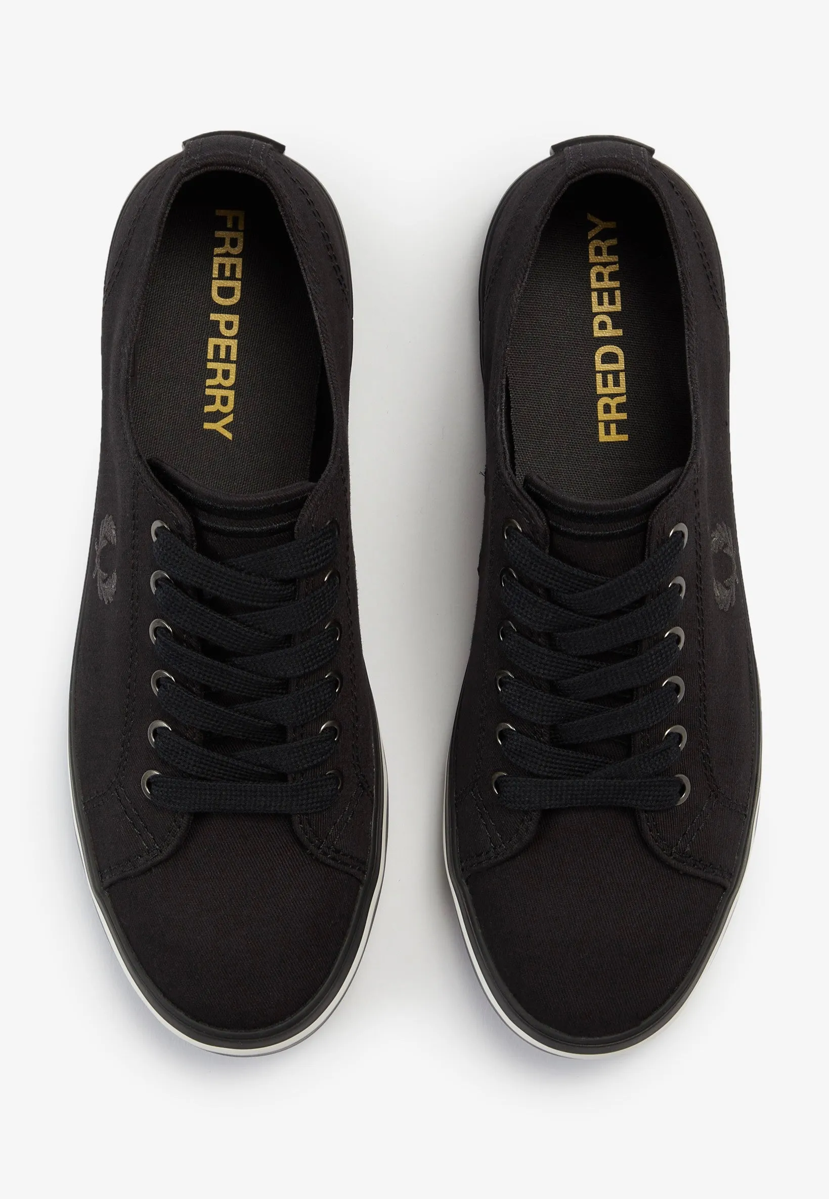 Fred Perry - Kingston Twill Black - Shoes