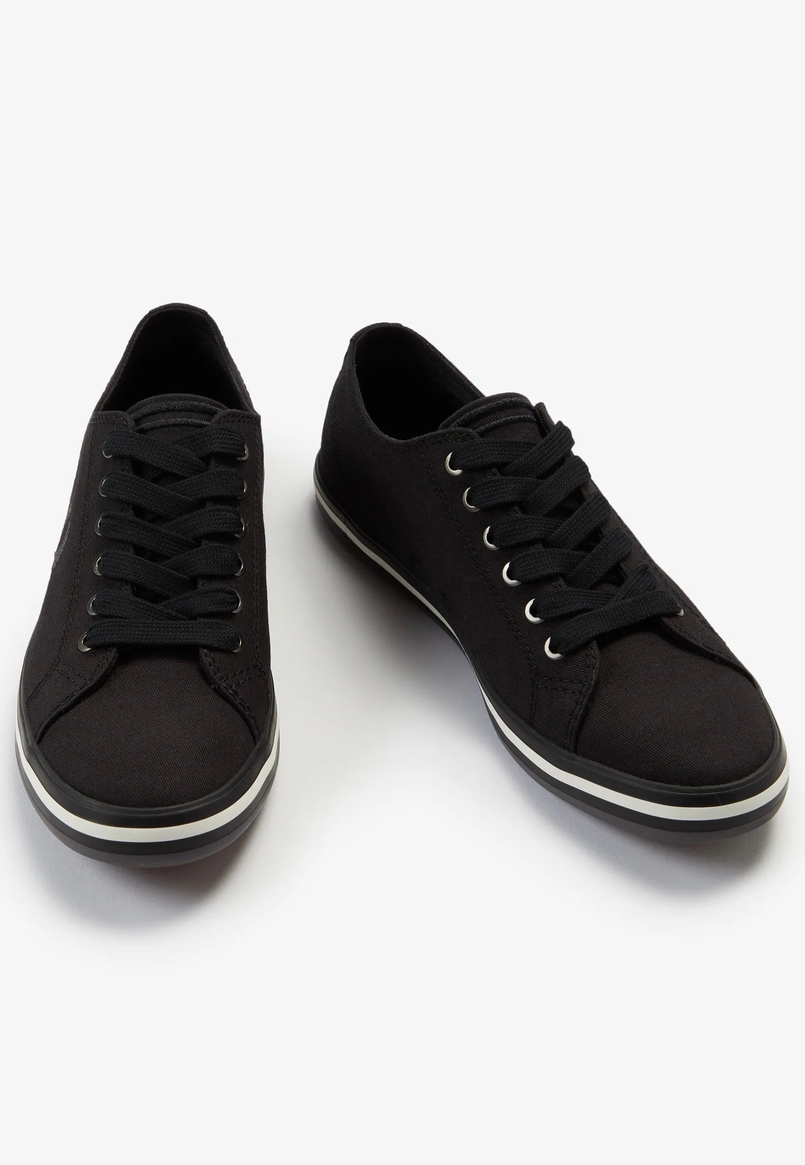 Fred Perry - Kingston Twill Black - Shoes