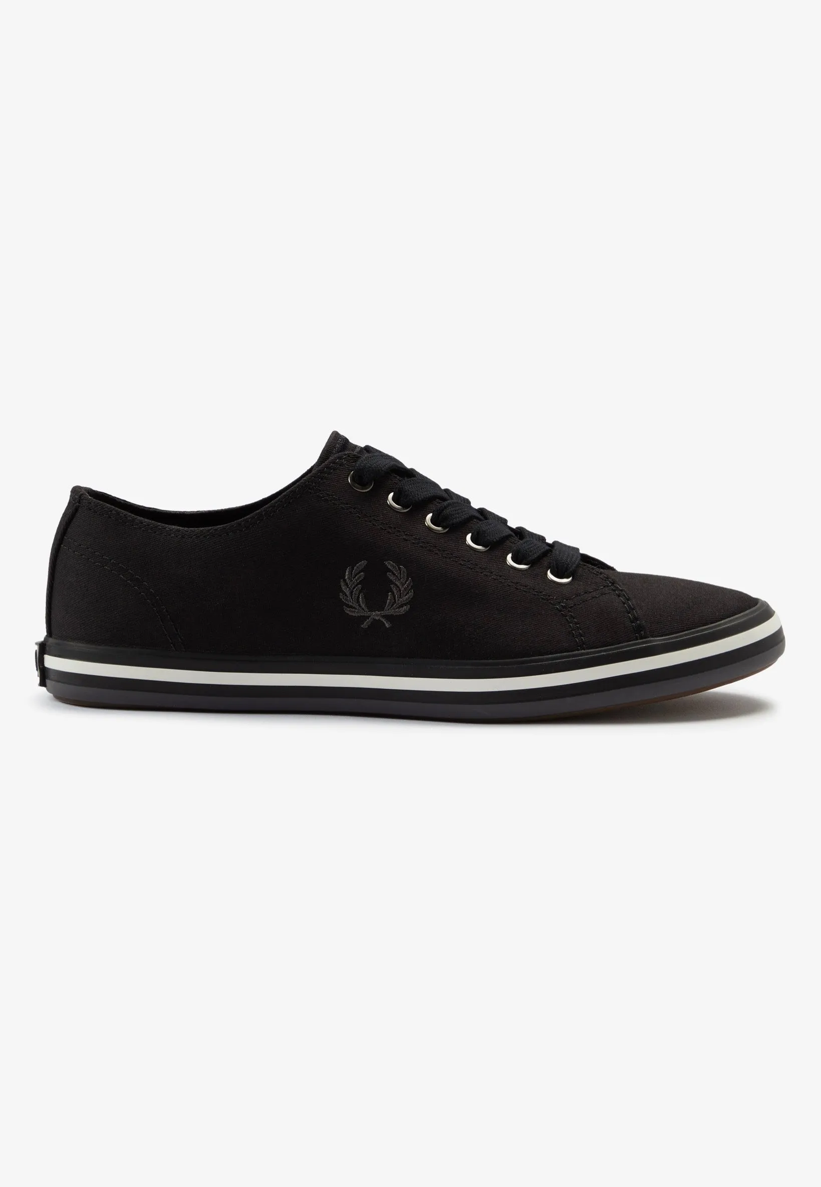 Fred Perry - Kingston Twill Black - Shoes