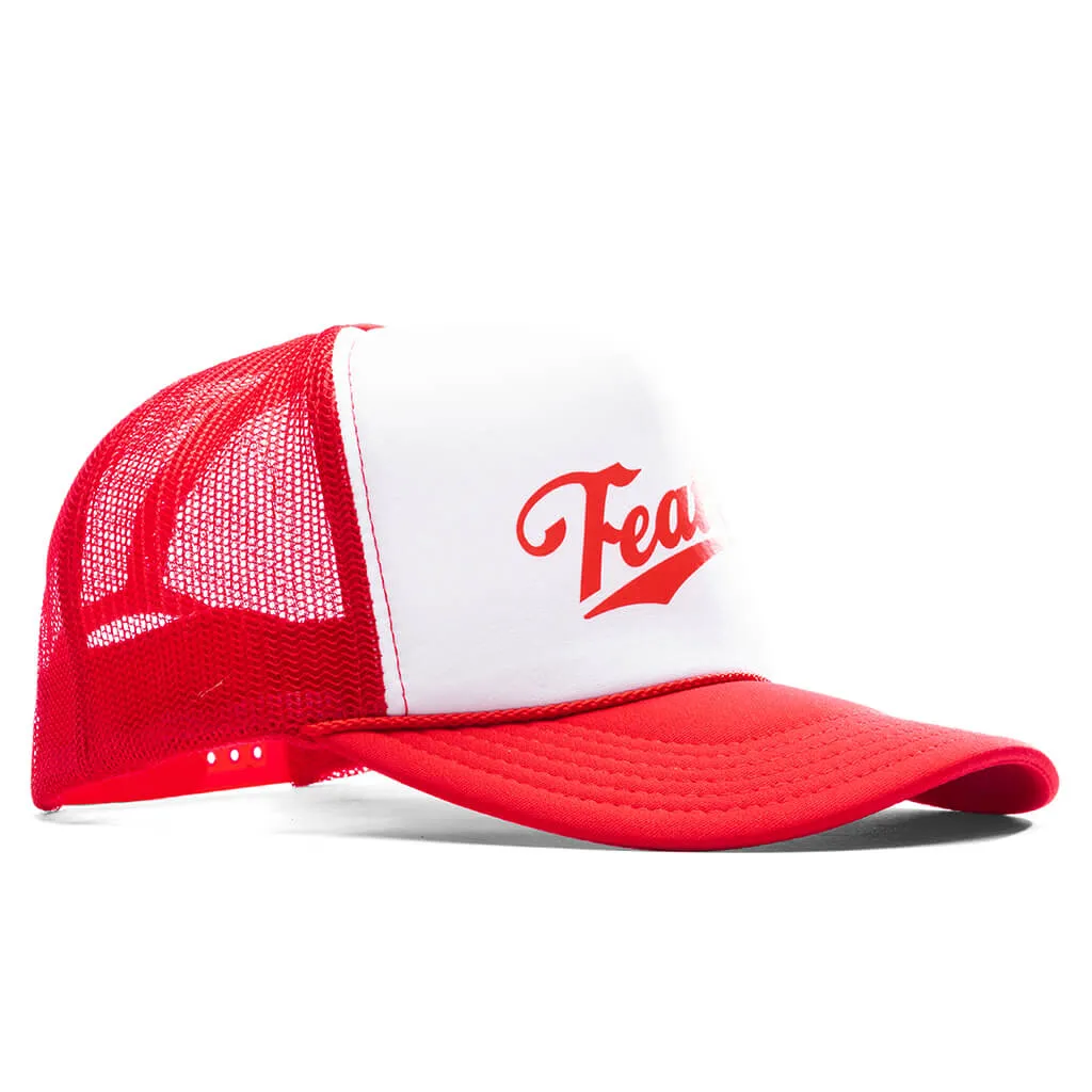 Frew Trucker Hat - Red/White