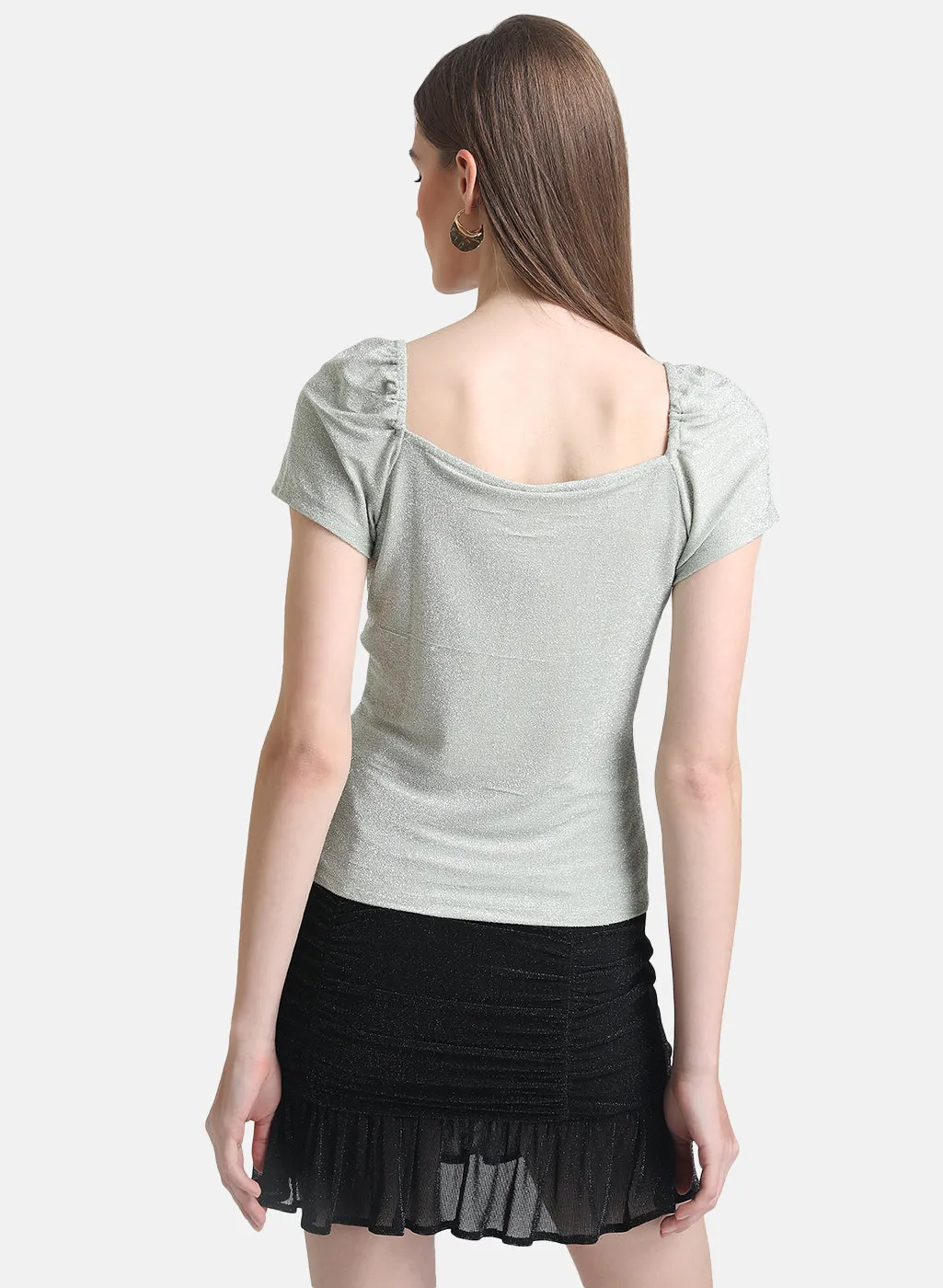 Ruched Front Top.