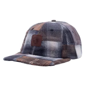 FUCKING AWESOME PATCHWORK PLAID HAT // BROWN