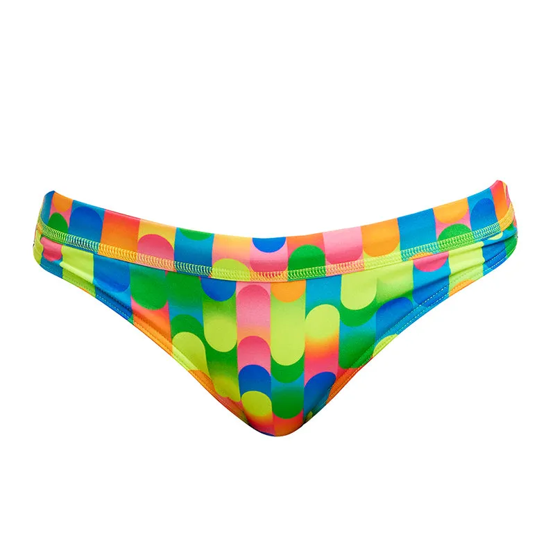 Funkita - Blocked Dotty - Ladies Eco Sports Brief