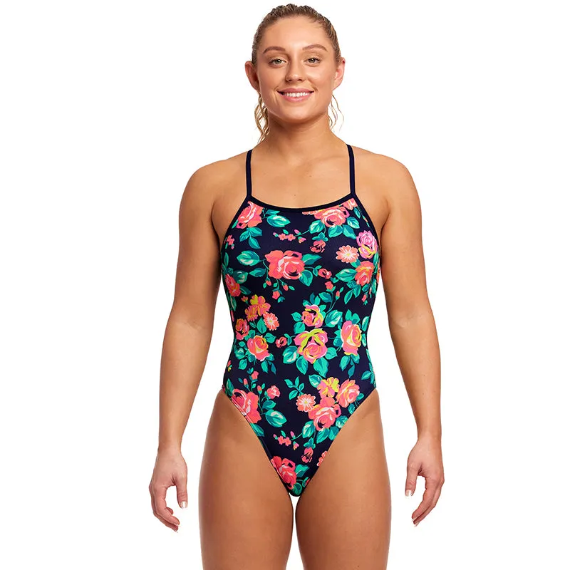 Funkita - Full Bloom - Ladies Tie Me Tight One Piece