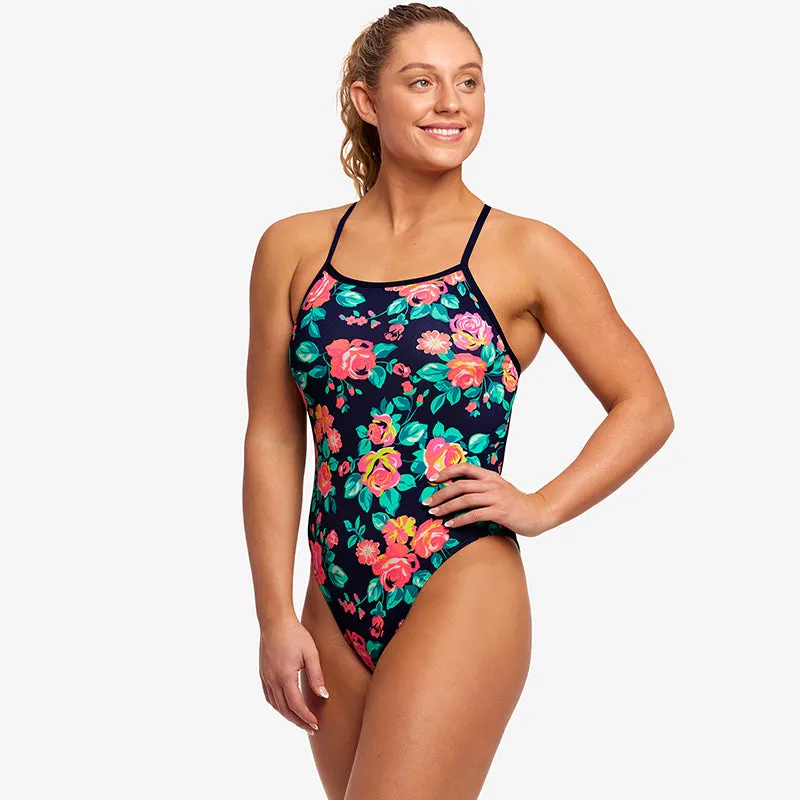 Funkita - Full Bloom - Ladies Tie Me Tight One Piece