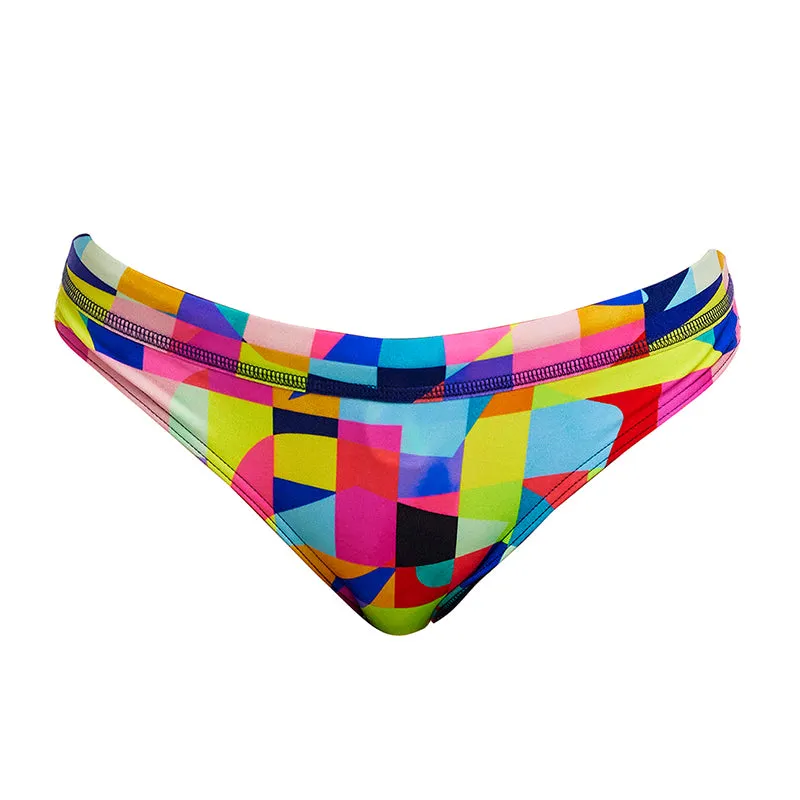 Funkita - On The Grid - Ladies Eco Sports Brief